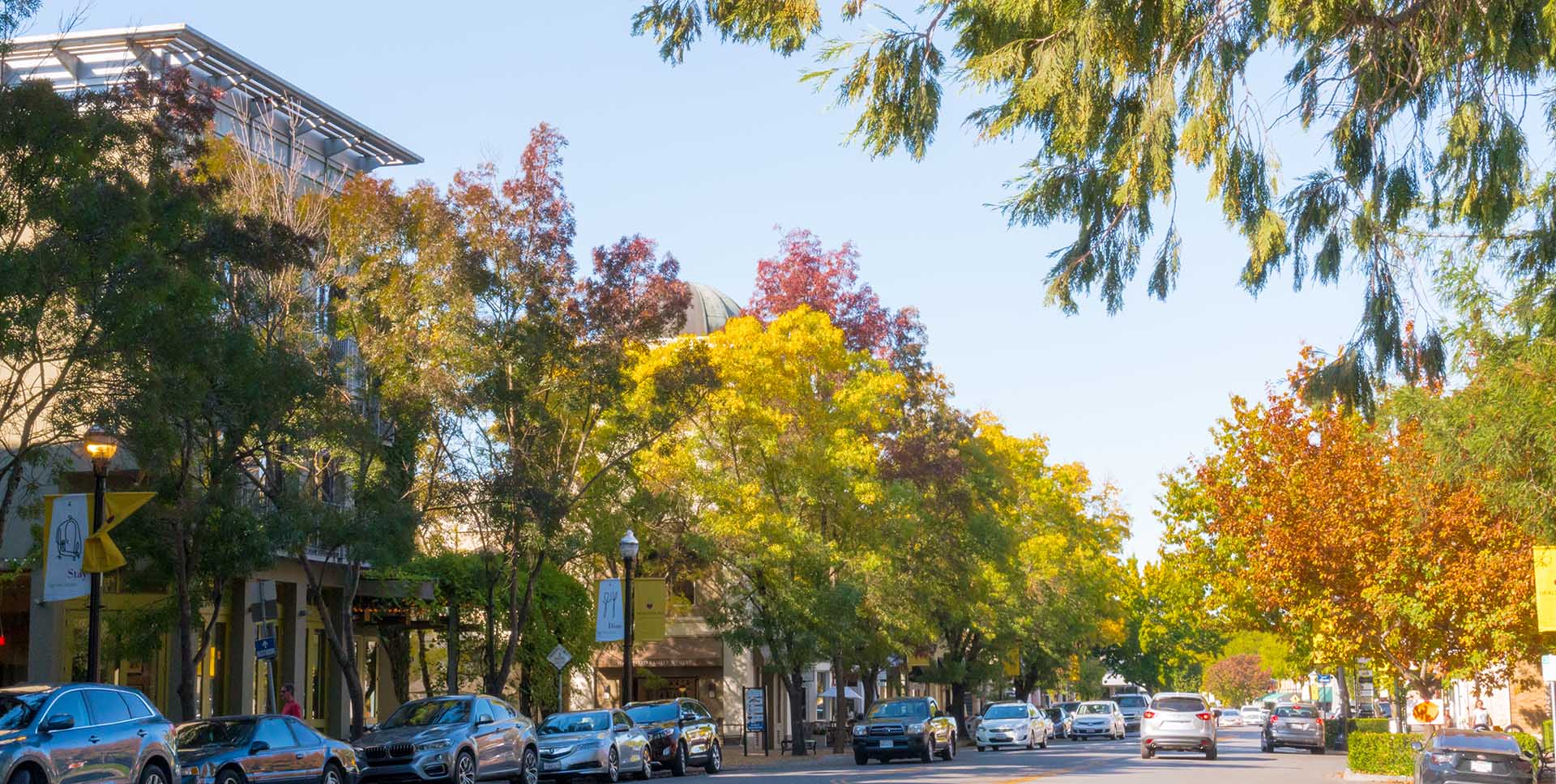 Photo of downtown Healdsburg