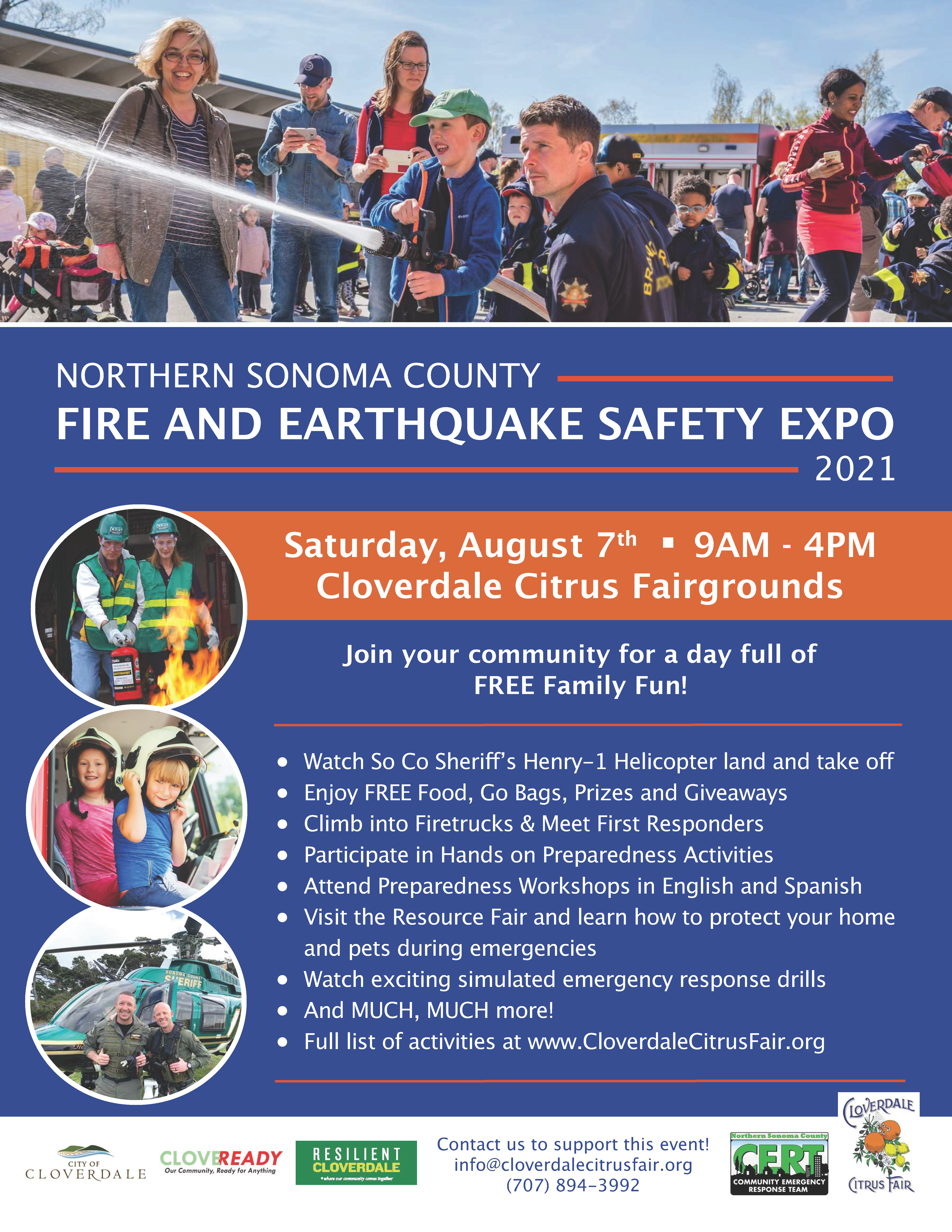 Safety Expo Flyer in English