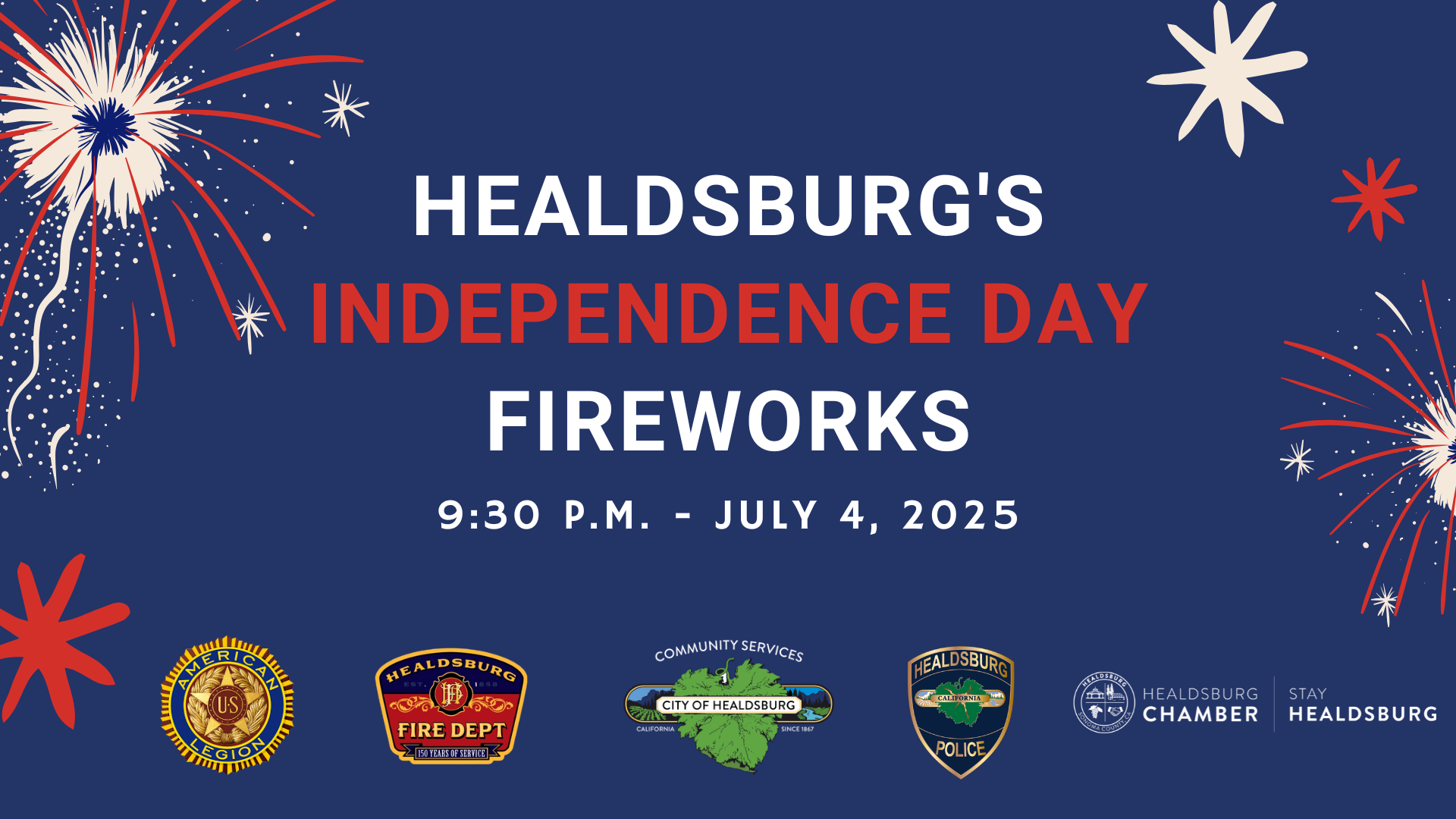 2025 4th of July Fireworks - Event Cover