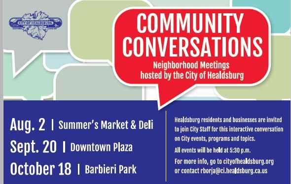 Community Conversations half flyer